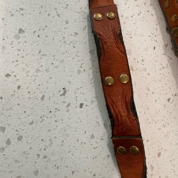 Patricia Nash Rosa Brown Studded Leather
Crossbody Shoulder Bag - Picture 9 of 9